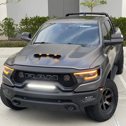 Oracle Lighting 5885-001 2019-2022 RAM Rebel/TRX Front Bumper Flush LED Light Bar System