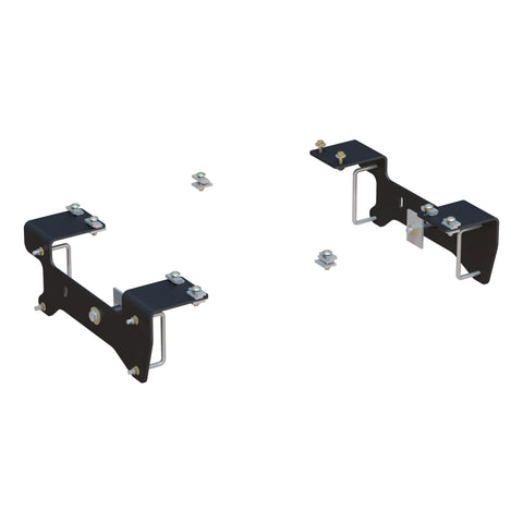CURT 16469 Custom 5th Wheel Brackets, Select Silverado, Sierra 1500 (Except 5.5' Bed)