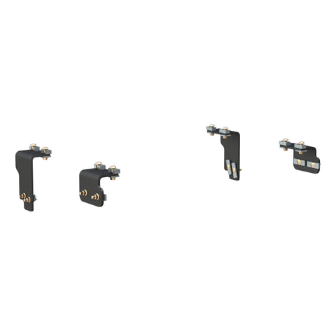CURT 16470 5th Wheel Installation Brackets, Select Nissan Titan