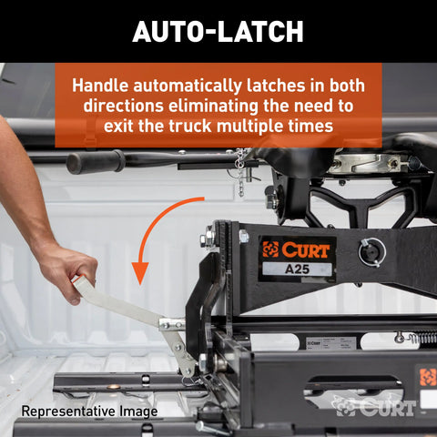 CURT 16564 S20 5th Wheel Slider, 20,000 lbs.