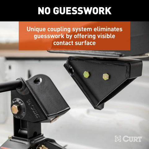 CURT 16602 CrossWing 20K Single-Point 5th Wheel Hitch for 2-5/16 Gooseneck