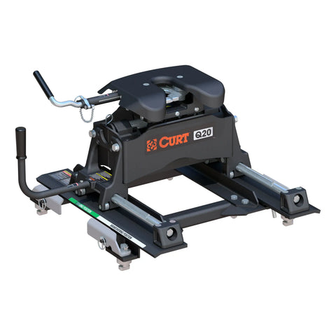 CURT 16671 Q20 Sliding 5th Wheel Hitch, 20K, Select Silverado, Sierra, 6.5' Bed New Part 16698