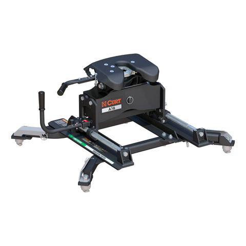 CURT 16685 A16 Sliding 5th Wheel Hitch, 16K, Select Ram 2500, 3500, 6.5' Bed Puck System