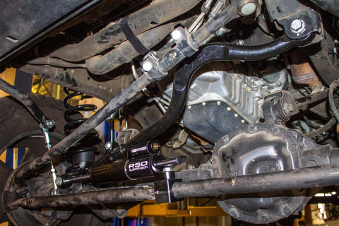 Raptor Series 170107-438800 RSO Suspension - Front Forged Track Bar 0-6in Lift Black 07-18 Jeep Wrangler JK/JKU