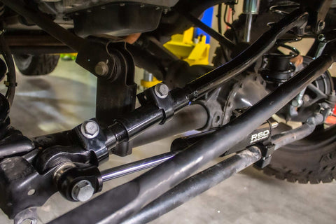 Raptor Series 170107-438800 RSO Suspension - Front Forged Track Bar 0-6in Lift Black 07-18 Jeep Wrangler JK/JKU