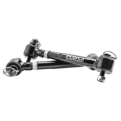 Raptor Series 170107-445600 RSO Suspension - Front Quick Disconnect Sway Bar End Links Black E-Coat Alloy Steel 2.5-6in Lift 07-18 Jeep Wrangler JK/JKU