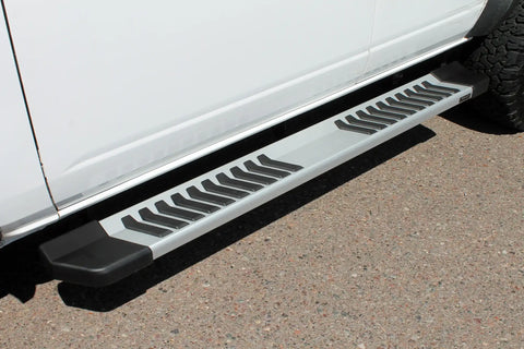 Raptor Series 1703-0388 - 6 In OEM Style Slide Track Running Boards Brushed Aluminum 21-24 Ford Bronco 4-Door