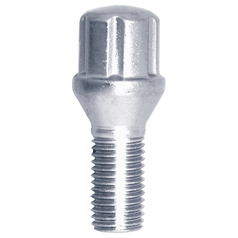 SPLINE LUG BOLT 12-1.50 24MM CHR BULK