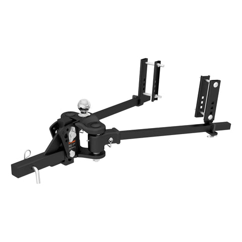 CURT 17500 TruTrack 4P Weight Distribution Hitch with 4x Sway Control, 8-10K