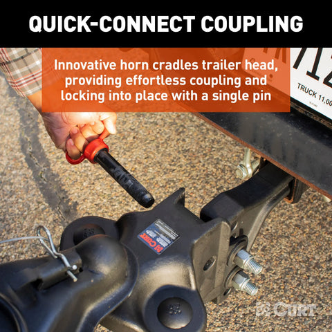 CURT 17520 TRUTRACK TRAILER-MOUNTED WEIGHT DISTRIBUTION HITCH
