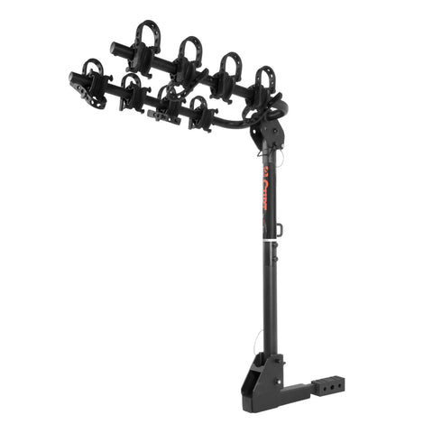 CURT 18030 Extendable Hitch-Mounted Bike Rack (2 or 4 Bikes, 1-1/4 2 Shank)