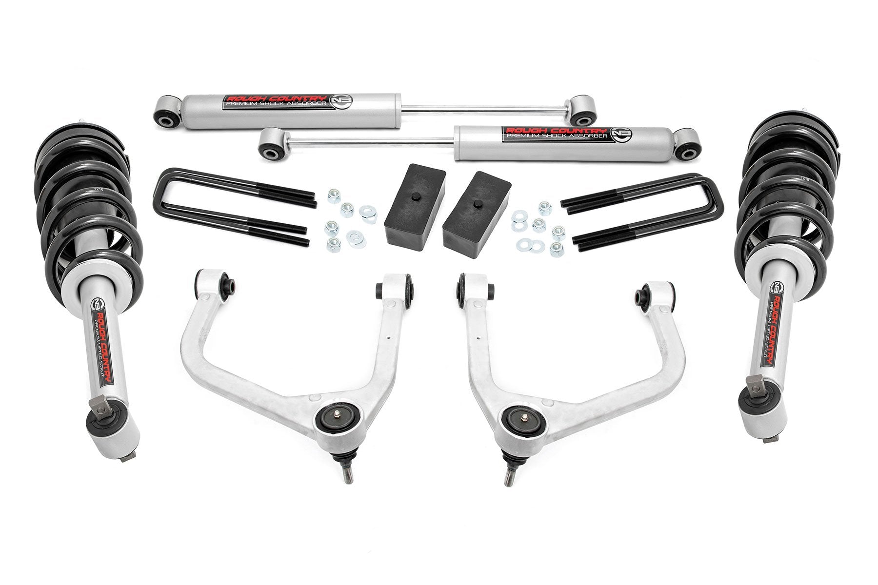 3.5 Inch Lift Kit | N3 Struts | GMC Sierra 1500 2WD/4WD (2019-2025)