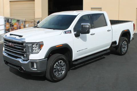 Raptor Series 1901-0626BT - 5 In Tread Step Slide Track Running Boards Black Textured Aluminum 15-22 Chevy Colorado/GMC Canyon Extended Cab