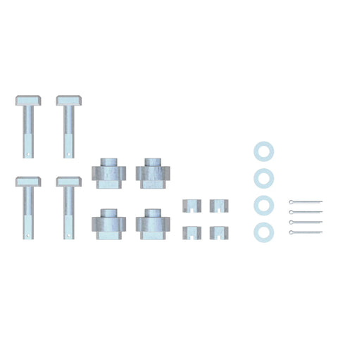 CURT 19208 Replacement 5th Wheel Puck System Anchors for Chevrolet / GMC (Fits 16023)