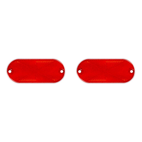 CURT 19234 - Replacement 18113 Reflectors for Aluminum Cargo Carrier-2-Pack