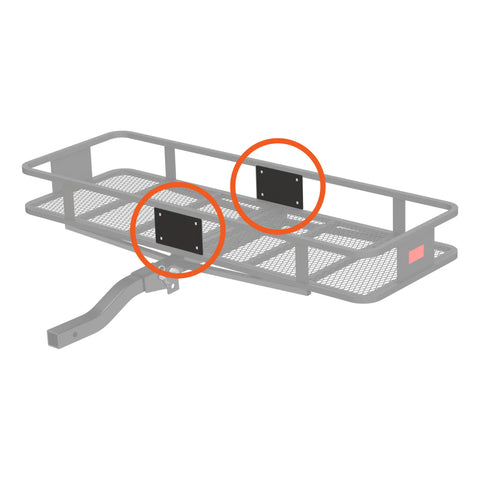 CURT 19236 Replacement 18153 Brackets for Cargo Carrier