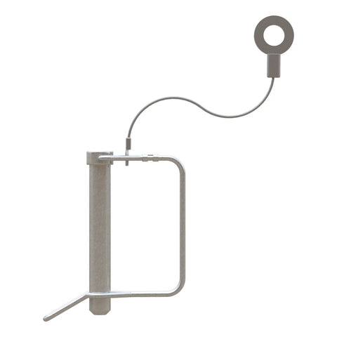 CURT 19248 - Replacement ActiveLink Shank Pin/Clip with Lanyard