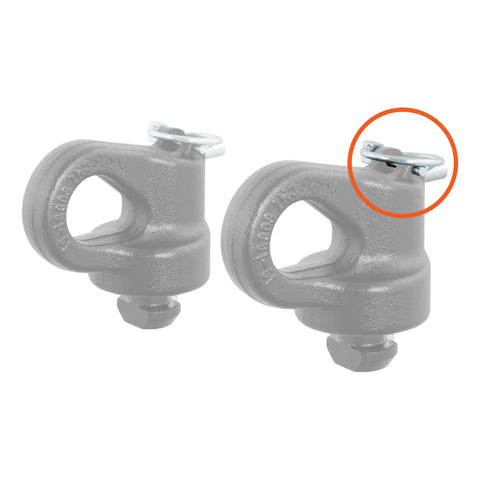 CURT 19251 - Replacement Gooseneck Safety Chain Anchor Pins Fits 60691