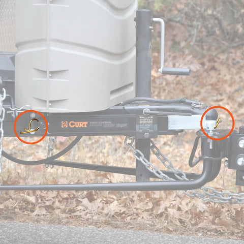 CURT 19289 - Replacement Sway Control Clips