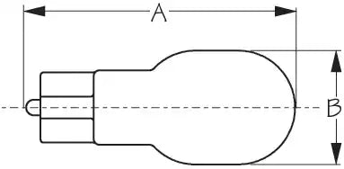 SEA DOG 441906-1 LIGHT BULB 906 WEDGE BASE 12V-