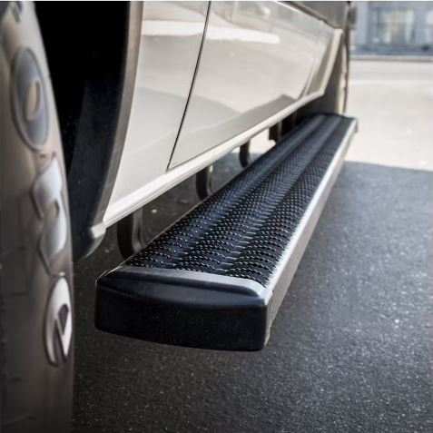 LUVERNE 415254-400743 - Grip Step 7 x 54 Black Aluminum Passenger-Side Running Board, Select Sprinter