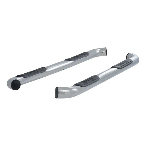 ARIES 202009-2 - 3 Round Polished Stainless Side Bars, Select Toyota Tacoma