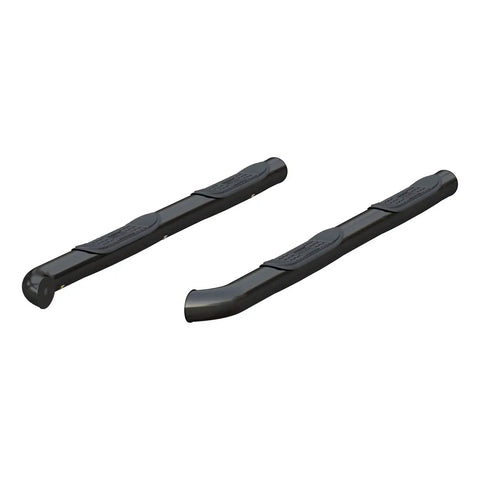 ARIES 202022 - 3 Round Black Steel Side Bars, Select Toyota 4Runner
