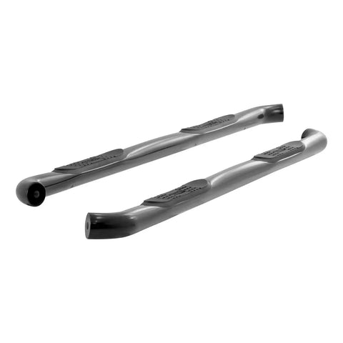 ARIES 203043 - 3 Round Black Steel Side Bars, Select Ford F-150, F-250, F-350 Super Duty