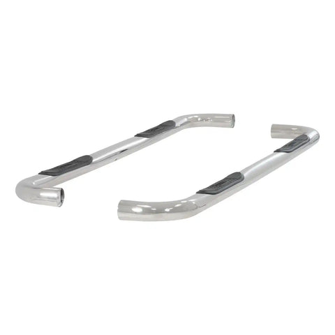 ARIES 204004-2 - 3 Round Polished Stainless Side Bars, Select Avalanche, Suburban, Yukon XL