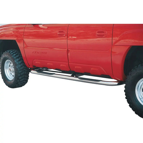 ARIES 204004-2 - 3 Round Polished Stainless Side Bars, Select Avalanche, Suburban, Yukon XL