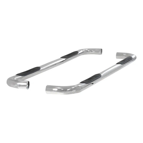ARIES 204013-2 - 3 Round Polished Stainless Side Bars, Select Silverado, Sierra 1500, 2500, 3500
