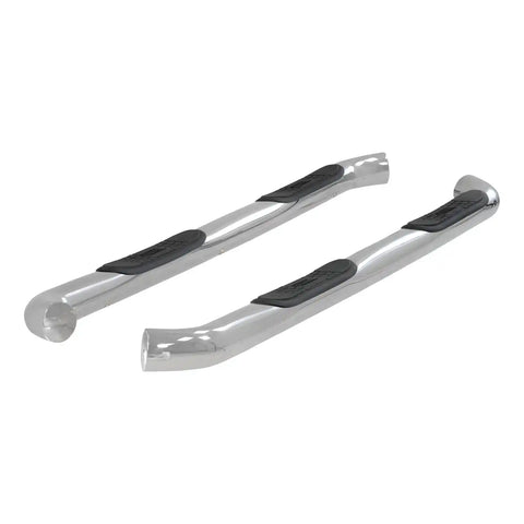 ARIES 204046-2 - 3 Round Polished Stainless Side Bars, Select Silverado, Sierra 1500, 2500, 3500