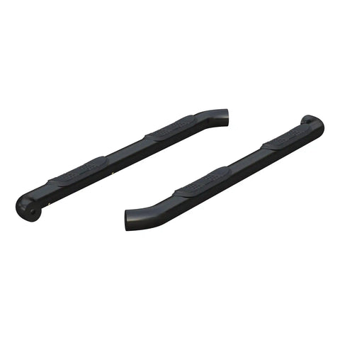 ARIES 204051 - 3 Round Black Steel Side Bars, Select Chevrolet Colorado, GMC Canyon