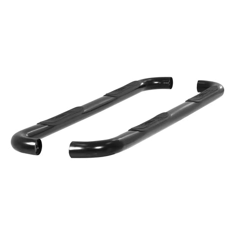 ARIES 204052 - 3 Round Black Steel Side Bars, Select Chevrolet Colorado, GMC Canyon