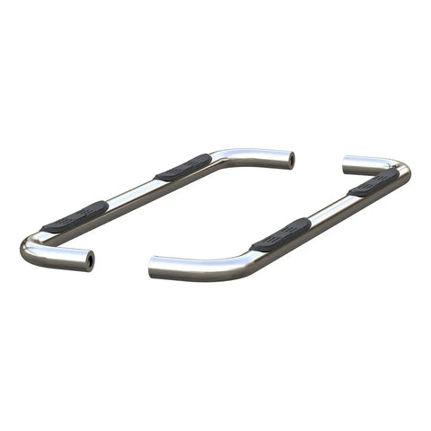 ARIES 204054-2 - 3 Round Polished Stainless Side Bars, Select Silverado, Sierra 1500 Extended