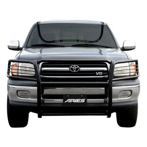 ARIES 2045 - 1-1/2-Inch Black Steel Grille Guard, No-Drill, Select Toyota Tundra
