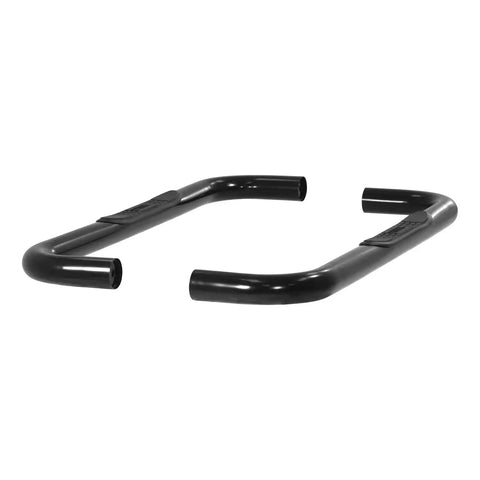 ARIES 205013 - 3 Round Black Steel Side Bars, Select Dodge Ram 1500, 2500, 3500