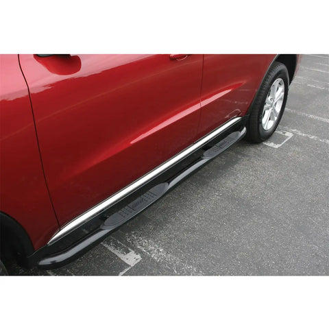 ARIES 205031 - 3 Round Black Steel Side Bars, Select Dodge Durango