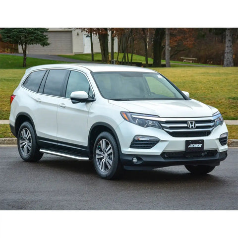 ARIES 2051006 - AeroTread 5 x 67 Polished Stainless Running Boards, Select Honda Pilot