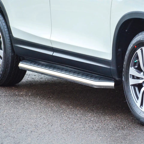 ARIES 2051006 - AeroTread 5 x 67 Polished Stainless Running Boards, Select Honda Pilot