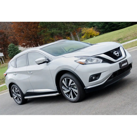 ARIES 2051010 - AeroTread 5 x 70 Polished Stainless Running Boards, Select Nissan Murano