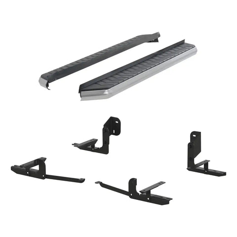 ARIES 2051011 - AeroTread 5 x 70 Polished Stainless Running Boards, Select Nissan Pathfinder