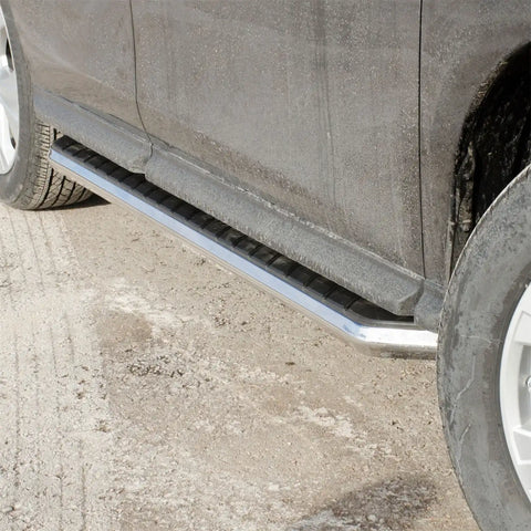 ARIES 2051011 - AeroTread 5 x 70 Polished Stainless Running Boards, Select Nissan Pathfinder