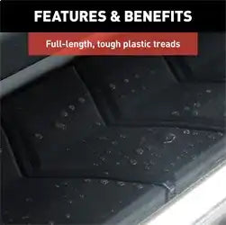 ARIES 2051021 - AeroTread 5 x 70 Polished Stainless Running Boards, Select Ford Escape