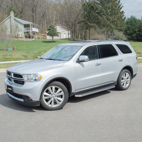 ARIES 2051031 - AeroTread 5 x 73 Polished Stainless Running Boards, Select Dodge Durango