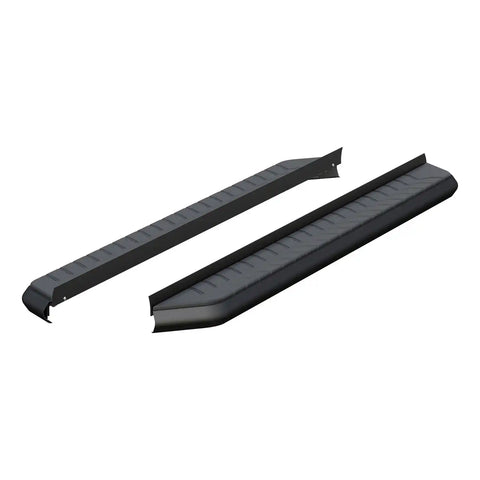 ARIES 2051973 - AeroTread 5 x 73 Black Stainless Running Boards (No Brackets)