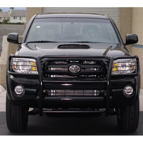 ARIES 2054 - 1-1/2-Inch Black Steel Grille Guard, No-Drill, Select Toyota Tacoma