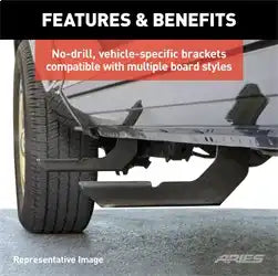 ARIES 2055100 - Running Board Mounting Bracket