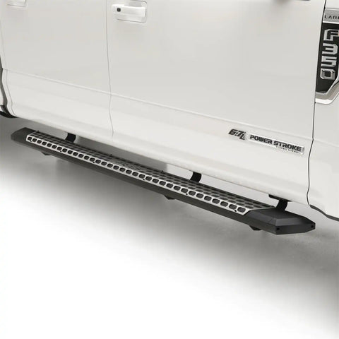 ARIES 2055175 - Paintable 75-Inch Raw Aluminum AdvantEDGE Running Board Step Pad