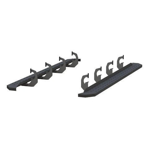 ARIES 2055512 - RidgeStep 6-1/2 x 91 Running Boards, Select Silverado, Suburban, Sierra, Yukon
